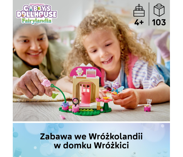 LEGO KOCI DOMEK GABI 11212 Domek w ogrodzie Wróżkici - 1547384 - zdjęcie 5